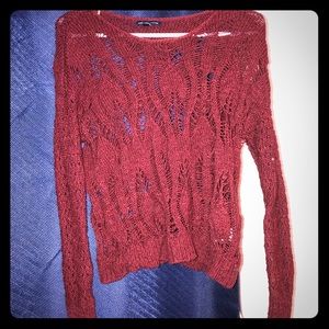 Long sleeve American eagle knit sweater